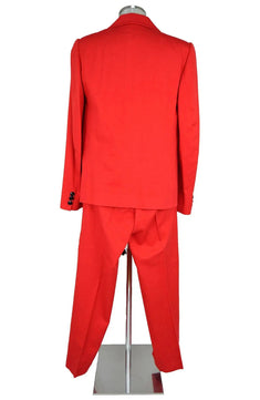 Noleggio abito uomo rosso stile vintage anni '70