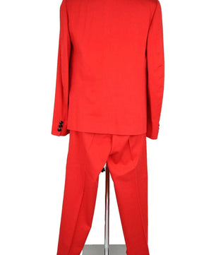 Noleggio abito uomo rosso stile vintage anni '70