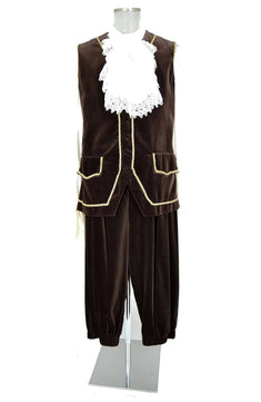 Noleggio abito uomo stile '700 per domestici, segretari, popolani - storico