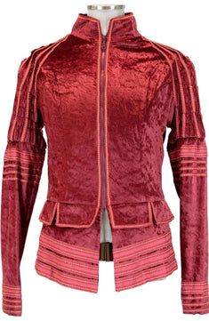 Noleggio corpetto o giubba uomo danza in velluto Romeo e Giulietta - storico