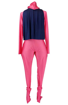 Noleggio Costume Carnevale Donna Super Eroe Mister Dollaro