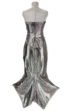 Noleggio abito donna sirena in lurex - danza - carnevale