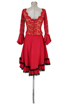 Noleggio costume donna spagnola in pizzo - danza