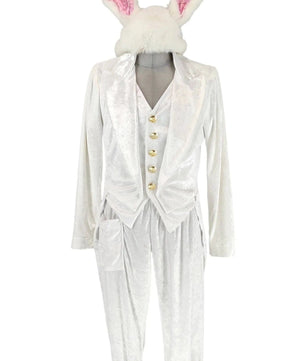 Noleggio Costume Danza Carnevale unisex Bianconiglio in Alice - Fantasia e Divertimento