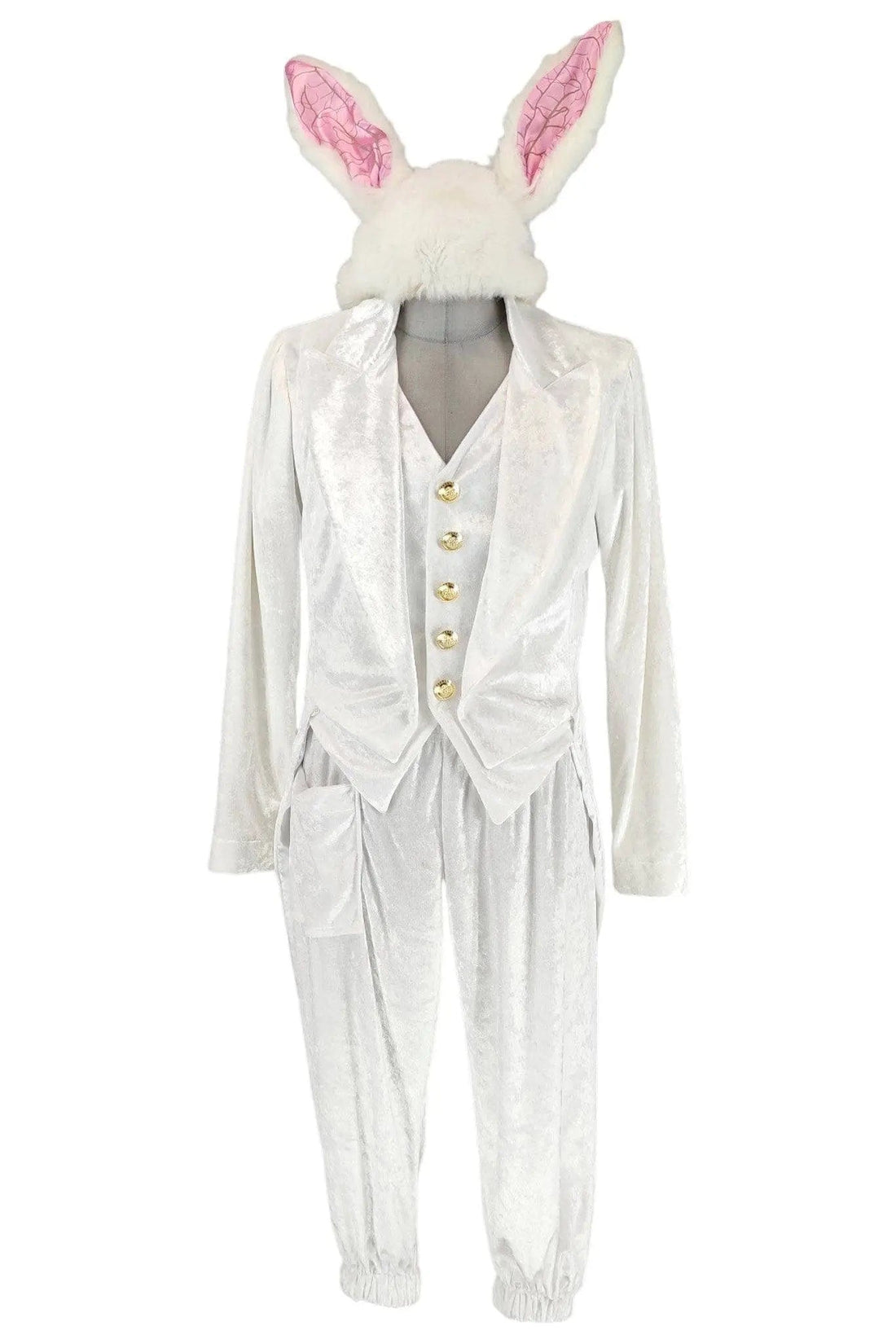 Noleggio Costume Danza Carnevale unisex Bianconiglio in Alice - Fantasia e Divertimento