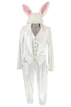 Noleggio Costume Danza Carnevale unisex Bianconiglio in Alice - Fantasia e Divertimento