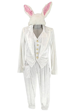 Noleggio Costume Danza Carnevale unisex Bianconiglio in Alice - Fantasia e Divertimento