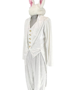 Noleggio Costume Danza Carnevale unisex Bianconiglio in Alice - Fantasia e Divertimento