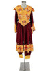 noleggio-abito-unisex-vintage-pashtun-kochi-bordeaux-oro_1