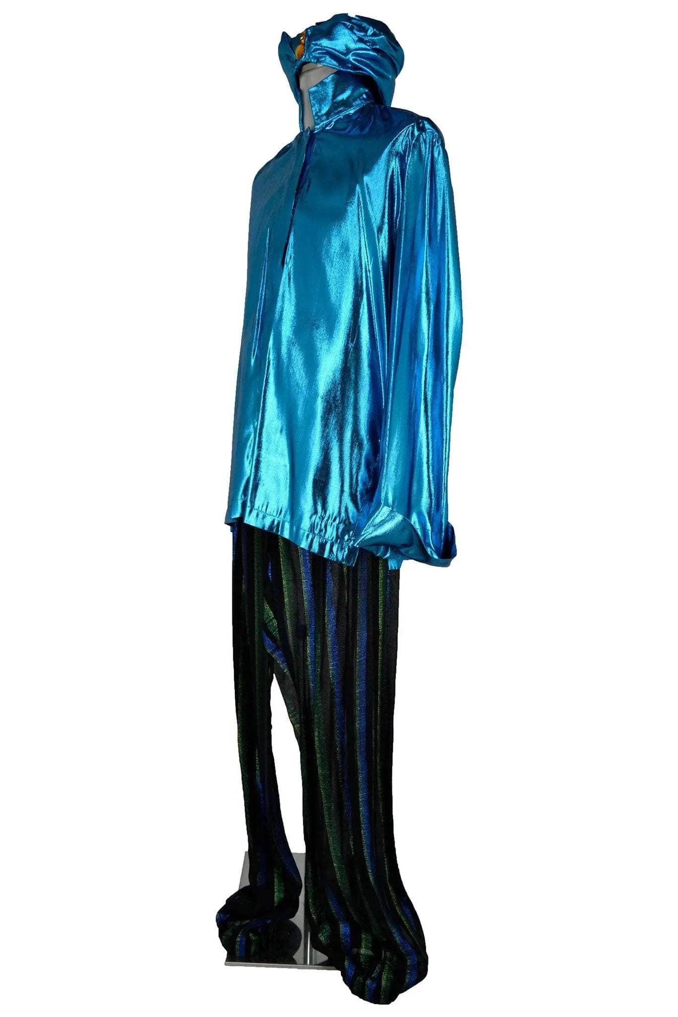 Noleggio Costume uomo Stile Indiano-Arabeggiante Blu Elegante - carnevale
