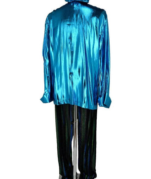 Noleggio Costume uomo Stile Indiano-Arabeggiante Blu Elegante - carnevale