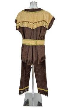 Noleggio costume uomo stile nativo americano con frange - Carnevale