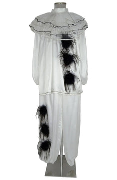 Noleggio costume unisex da Pierrot o Pierrette - carnevale