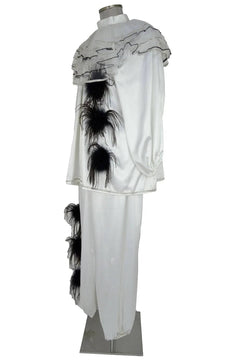 Noleggio costume unisex da Pierrot o Pierrette - carnevale