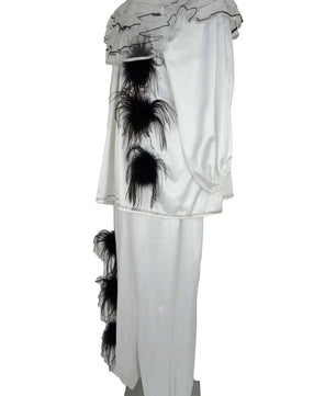 Noleggio costume unisex da Pierrot o Pierrette - carnevale