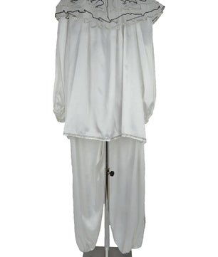 Noleggio costume unisex da Pierrot o Pierrette - carnevale