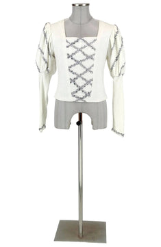 Noleggio giubba bianca uomo da Romeo o principe romantico - danza