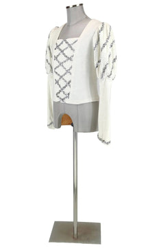 Noleggio giubba bianca uomo da Romeo o principe romantico - danza