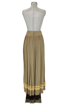 Noleggio gonna donna popolana con frange dal '600 al '900 - storico