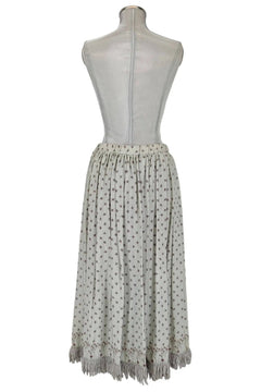 Noleggio gonna donna motivi floreali vintage Elegante
