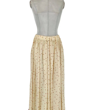Noleggio gonna lunga donna con frangia vintage