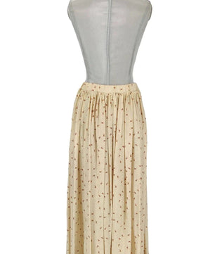 Noleggio gonna lunga donna con frangia vintage