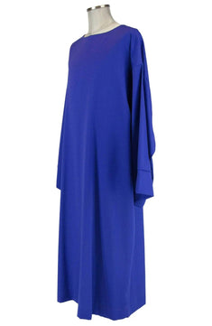 Noleggio lunga tunica uomo donna blu elettrico - rievocazioni