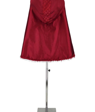 Noleggio mantella rossa unisex a mozzetta - vintage - carnevale