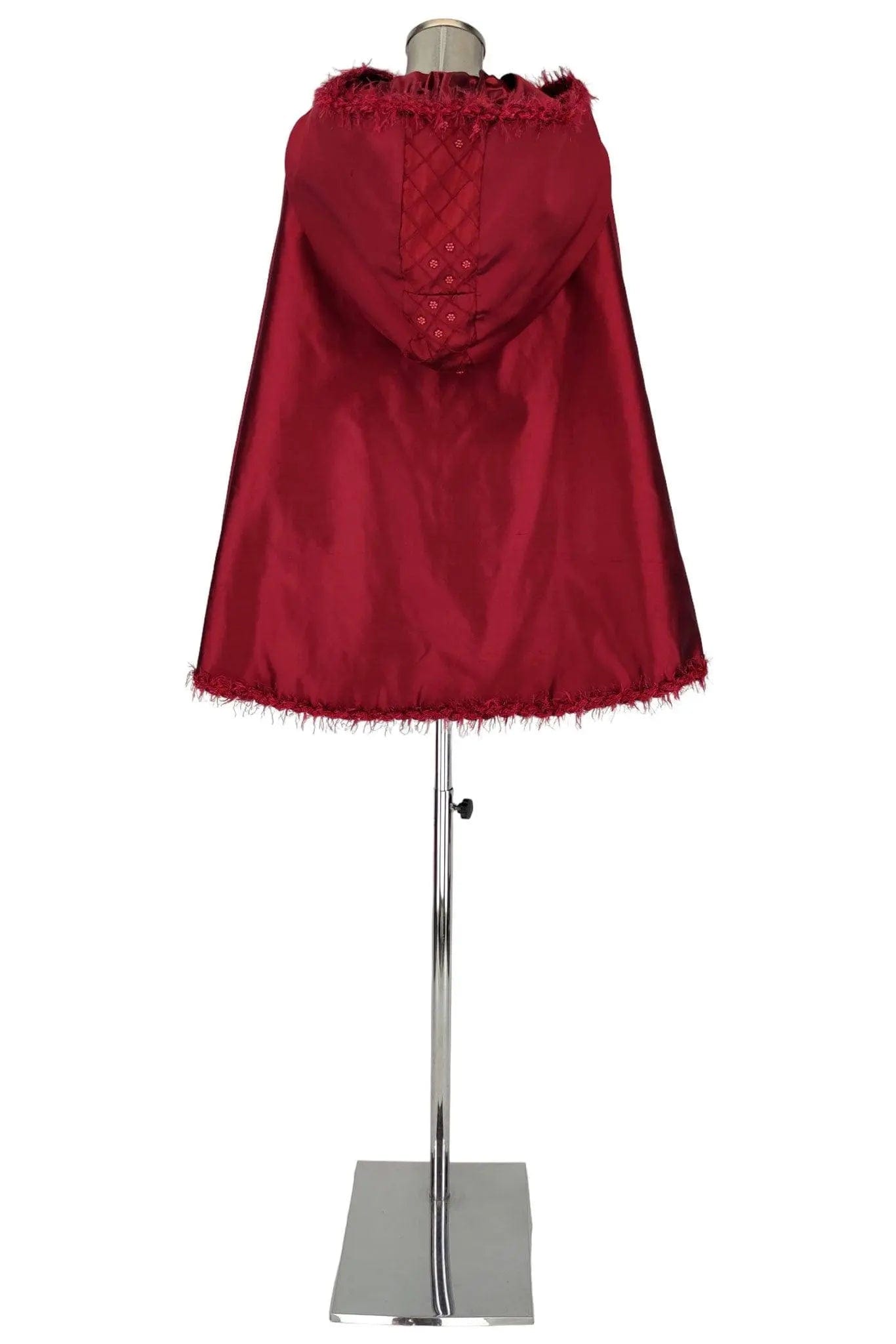 Noleggio mantella rossa unisex a mozzetta - vintage - carnevale