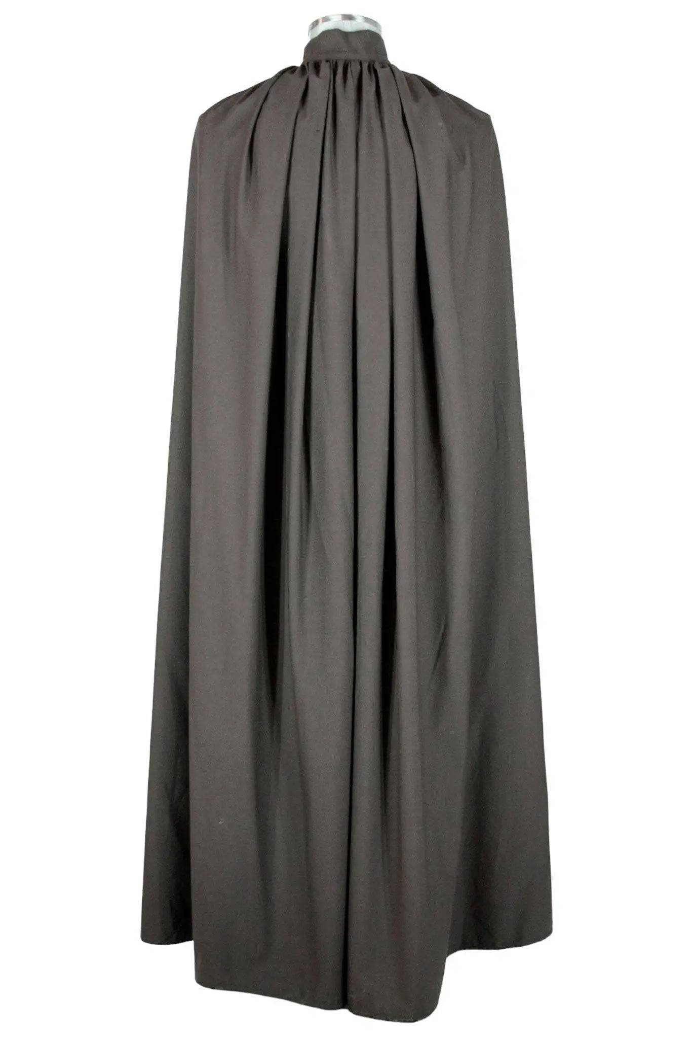 Noleggio mantello unisex grigio tortora - rievocazioni ###