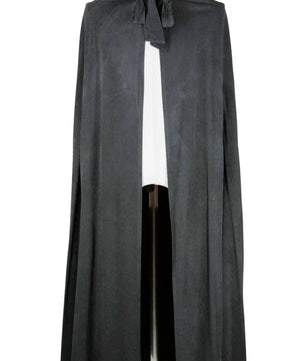 Noleggio mantello unisex liscio con cappuccio e fiocco - rievocazioni ###