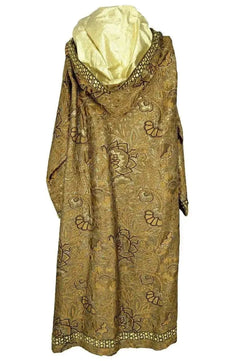 Noleggio Mantello Uomo Medioevale Ricamato con Cappuccio ###