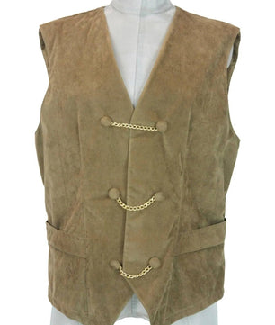 Noleggio panciotto uomo scamosciato stile 800-900