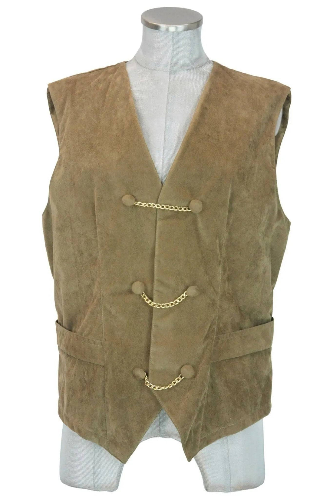 Noleggio panciotto uomo scamosciato stile 800-900