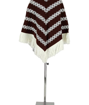 Noleggio Poncho unisex Messicano in Lana: Calore e Stile Autentico