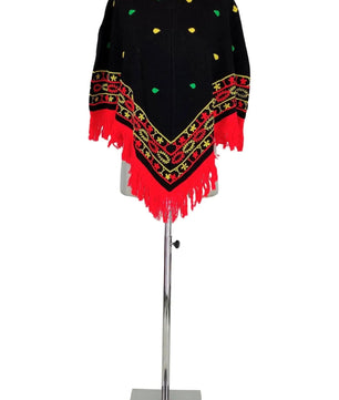 Noleggio Poncho unisex Moderno Etnico per un Look Unico