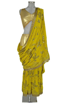 Noleggio Prezioso Abito indiano donna in stile Orientale - Sari da cerimonie o Gala