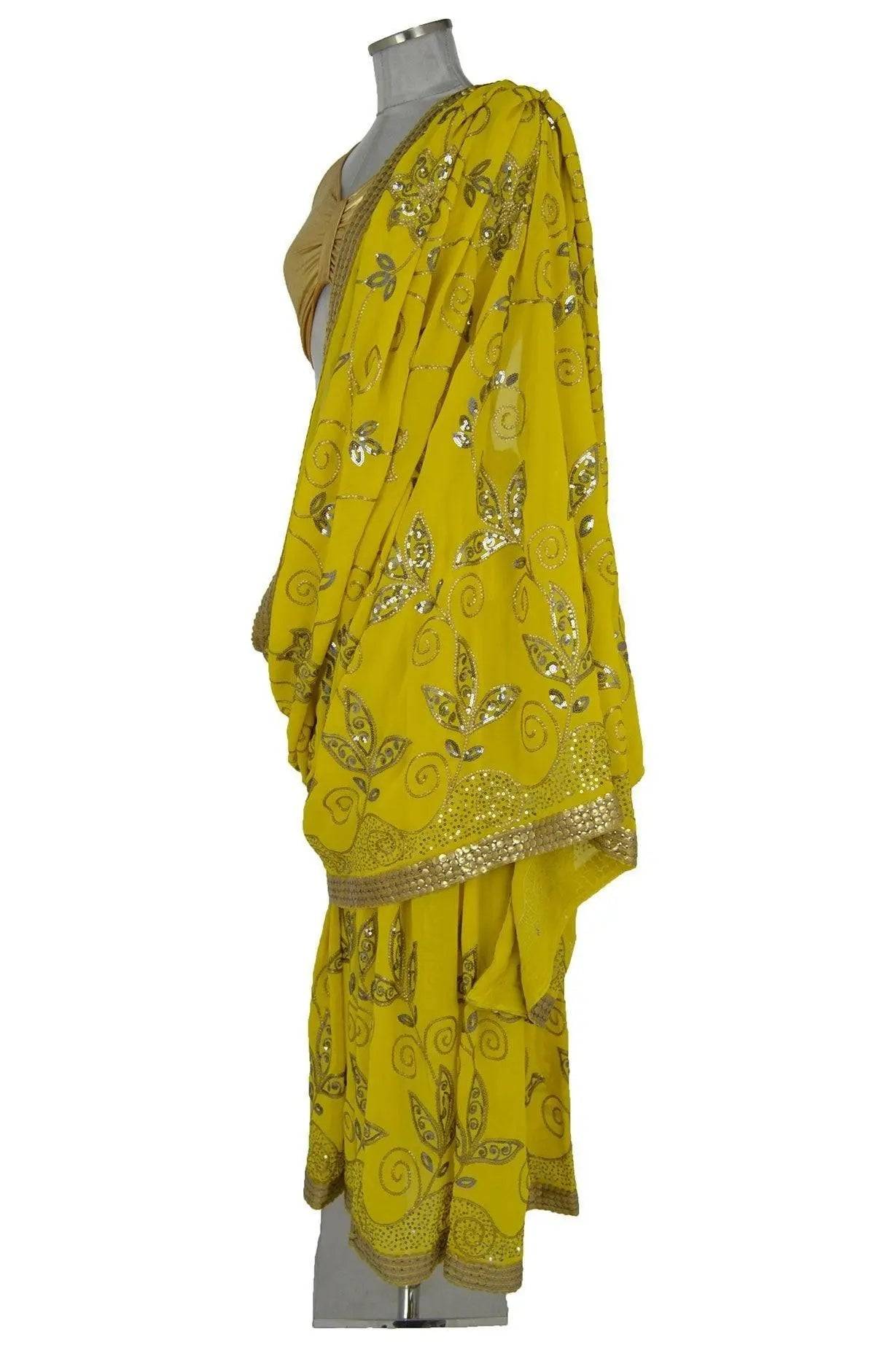 Lotto Di 5 Abiti Indiani Vintage In Seta Sari, Maxi Lunghi, Stile Boho, Taglia Unica