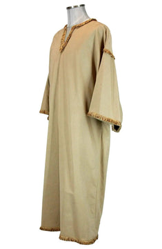 Noleggio tunica uomo a frange dorate - rievocazioni ###