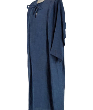 Noleggio Tunica uomo blu melange con fiocco - rievocazioni ###