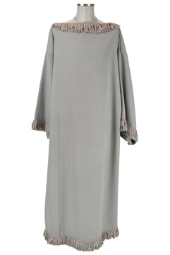 Noleggio tunica unisex con frange a manica lunga-rievocazioni ###