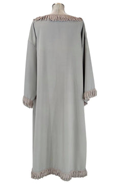 Noleggio tunica unisex con frange a manica lunga-rievocazioni ###