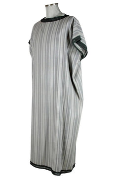 Noleggio tunica unisex medio lunga a righe stile antico - rievocazioni ###