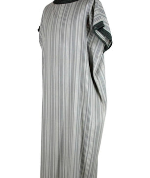 Noleggio tunica unisex medio lunga a righe stile antico - rievocazioni ###