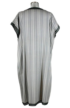 Noleggio tunica unisex medio lunga a righe stile antico - rievocazioni ###