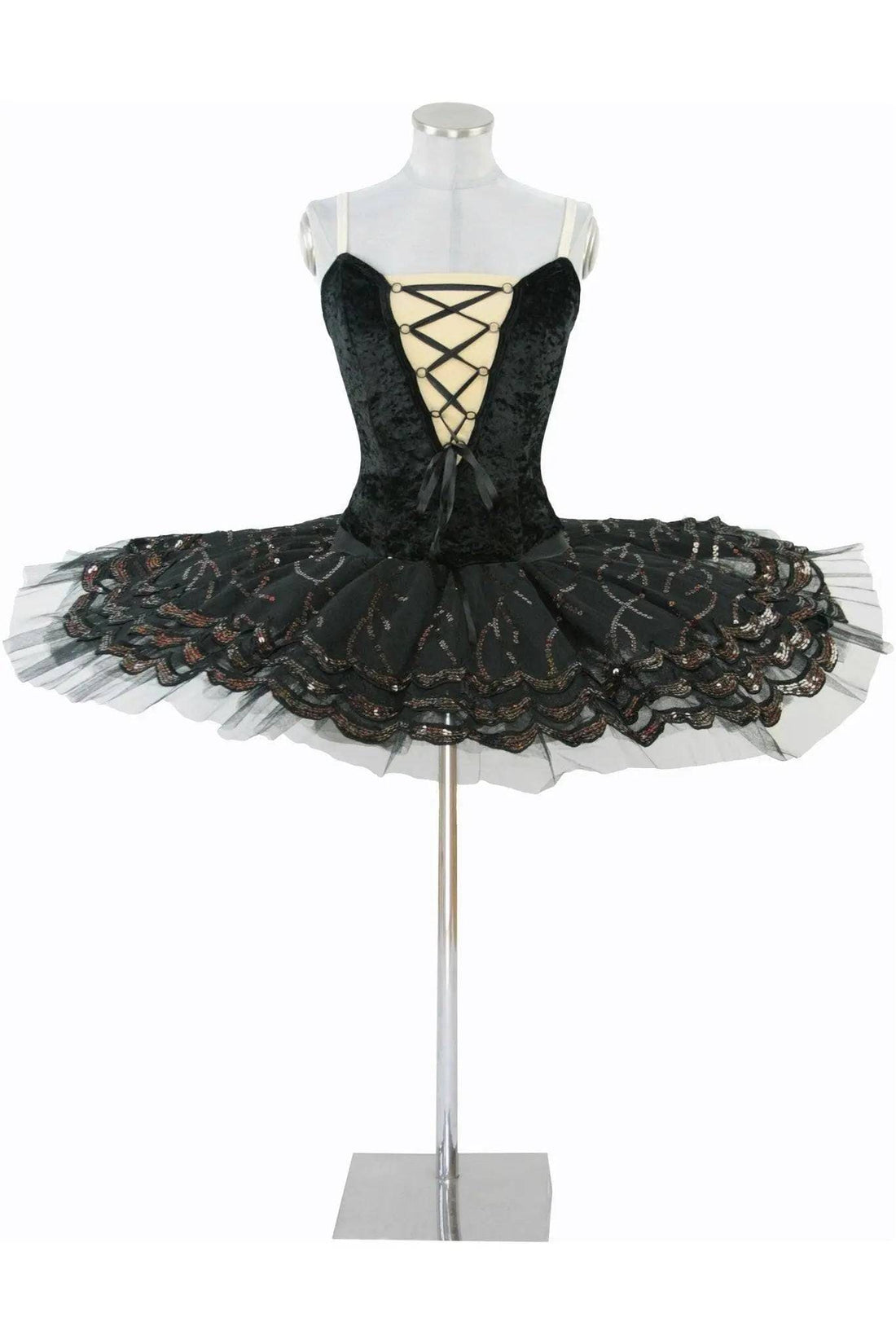 Noleggio Tutù donna per balletti di danza classica come il Cigno Nero, maghe e vedove allegre