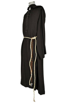 Saio uomo per frate carmelitano adatto a recite e rievocazioni storiche ###