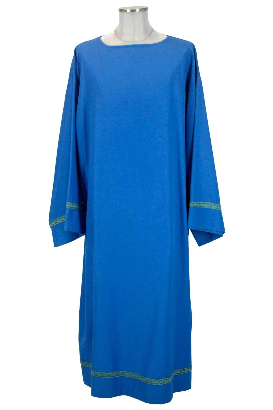 Noleggio Tunica azzurra unisex a maniche lunghe -rievocazioni 