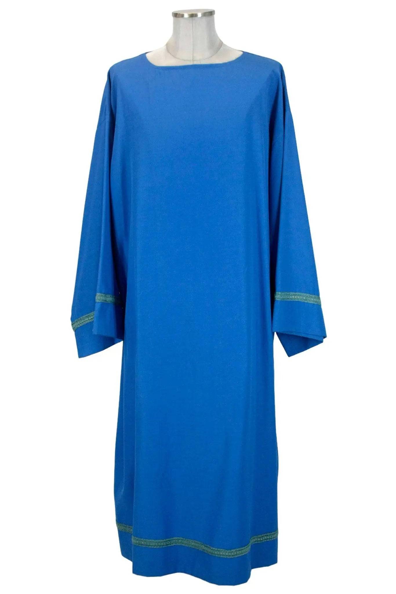 Noleggio Tunica azzurra unisex a maniche lunghe -rievocazioni ###