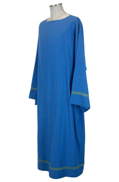 Noleggio Tunica azzurra unisex a maniche lunghe -rievocazioni ###